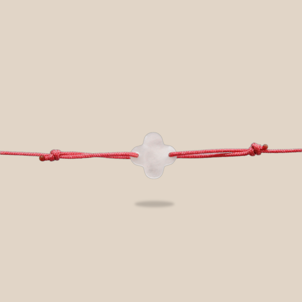 Bracelet ∙ Trèfle en nacre ∙