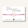 Carte Bracelet ~ Merci d'être ma Maman ~