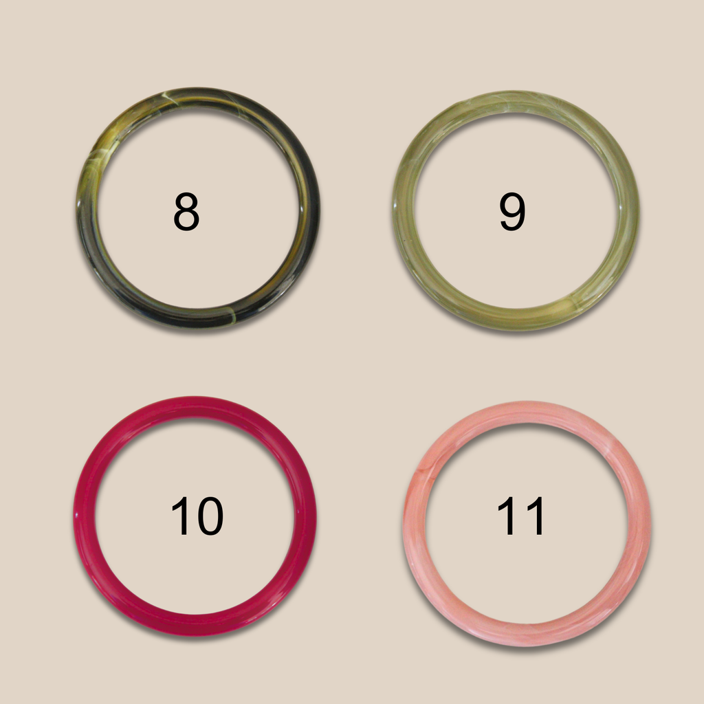 Bracelet Jonc ~ Jonc en résine acrylique ~ Large