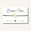 Carte Bracelet ~ Bonne fête Maman ~