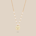 Collier personnalisé médaille à graver