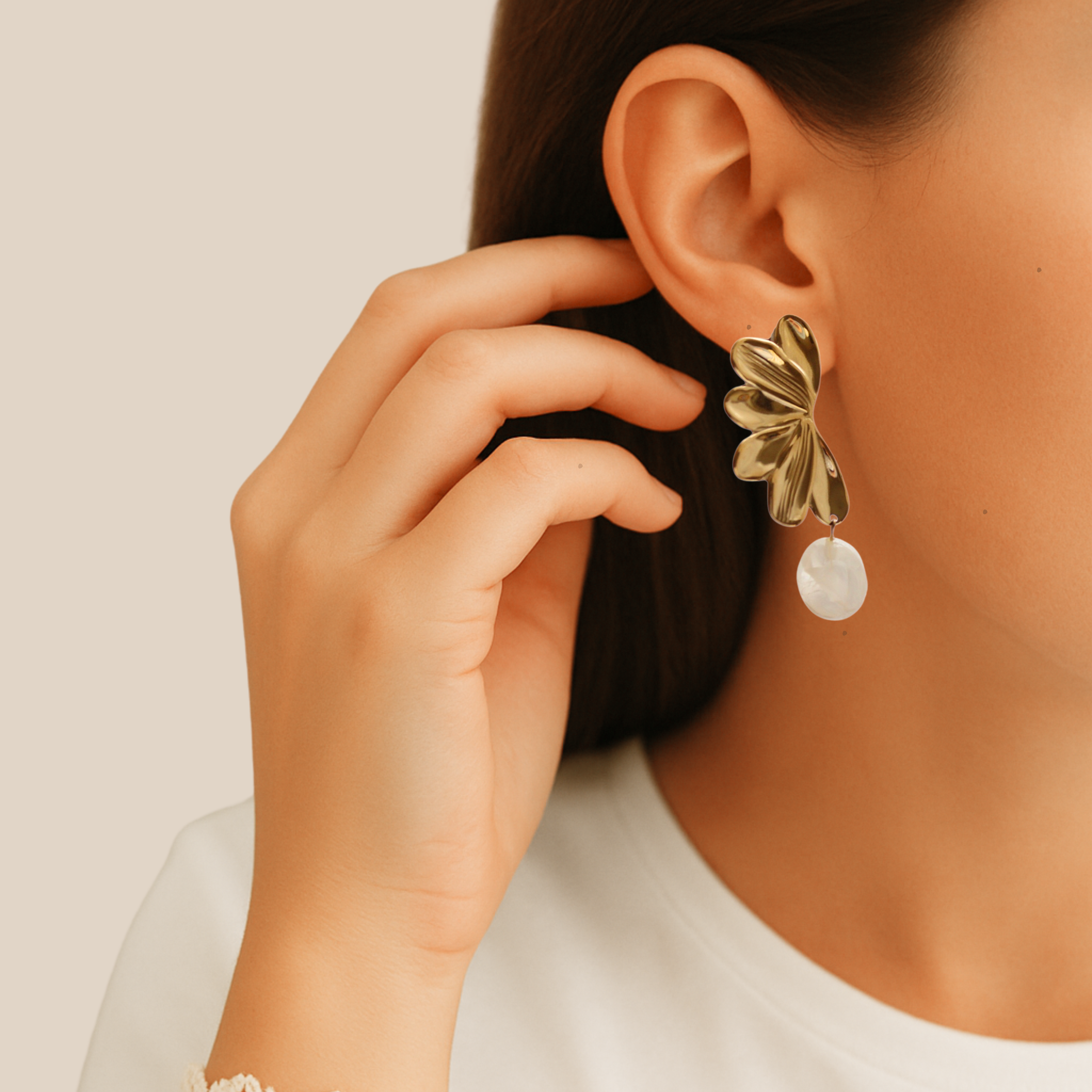 Boucles d'oreilles pendantes Les Petites Perdrix