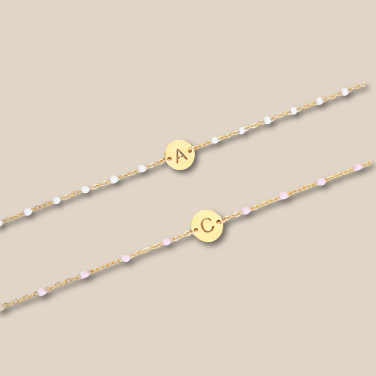 Bracelet ∙ Lettre évidée ∙