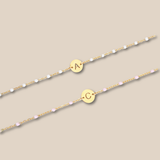 Bracelet ∙ Lettre évidée ∙