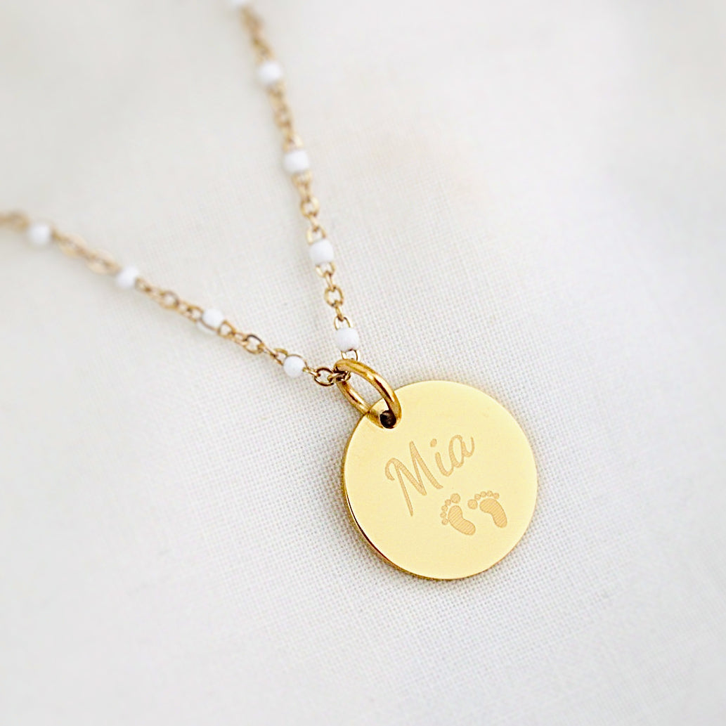 Collier personnalisé à graver