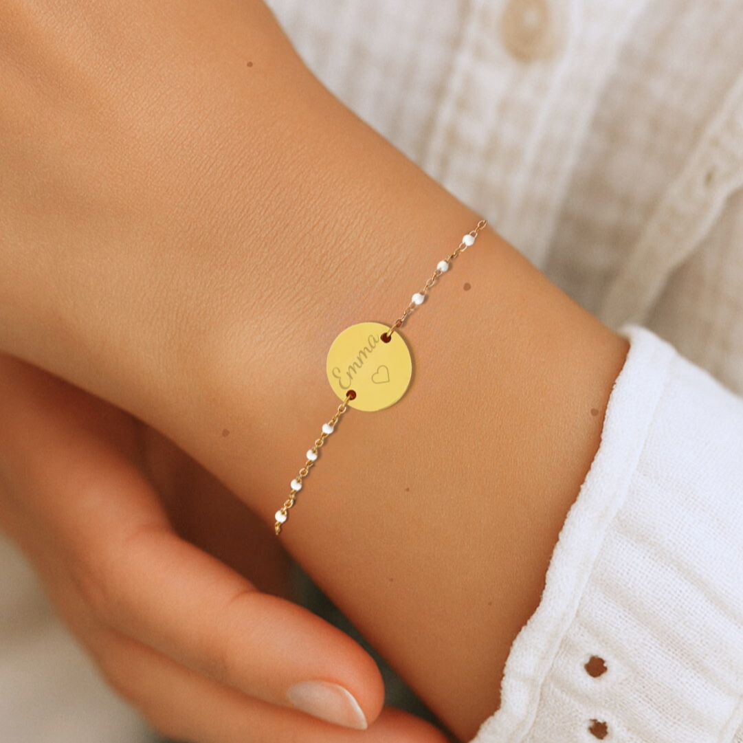 Bracelet personnalisé à graver